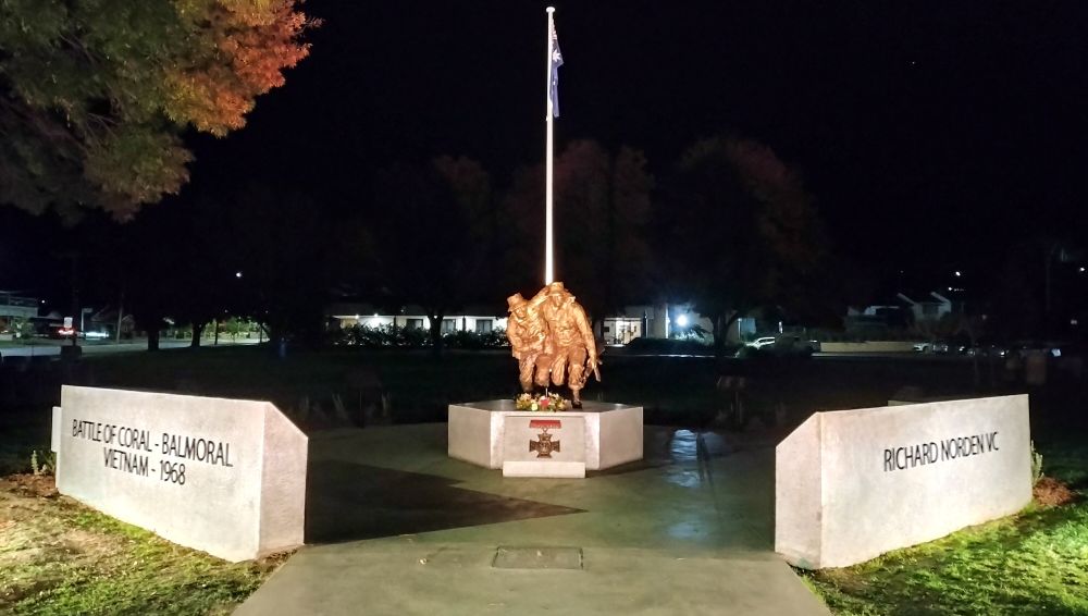 Battle of Coral Balmoral National Memorial